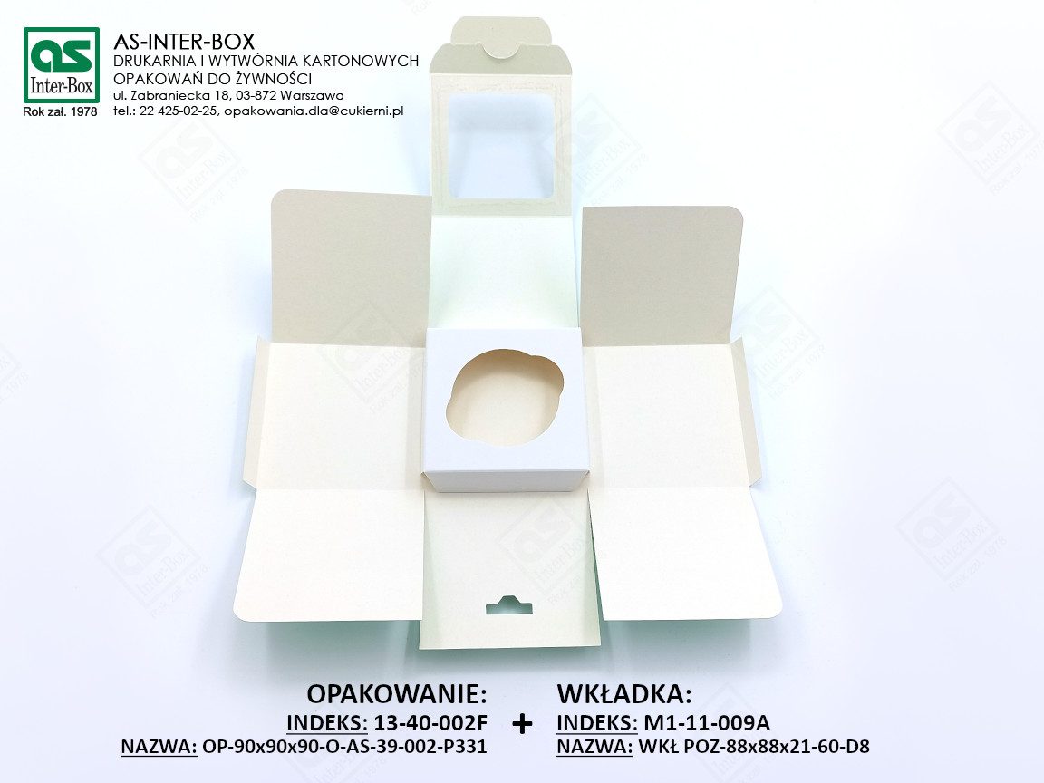 Opakowanie otwarte