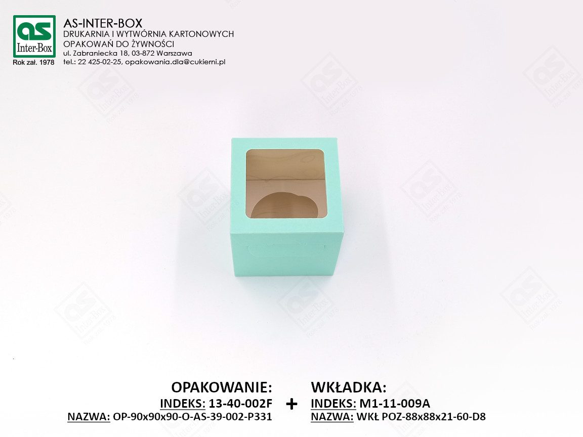 Opakowanie zamknięte