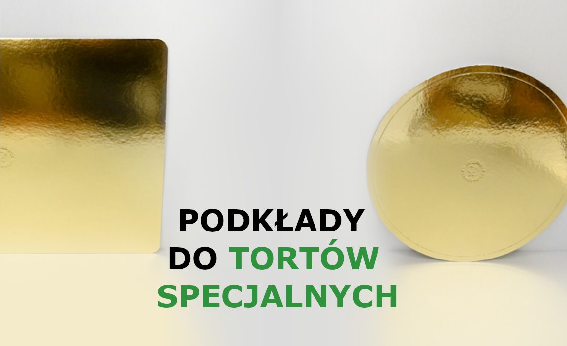 Podkłady pod torty piętrowe