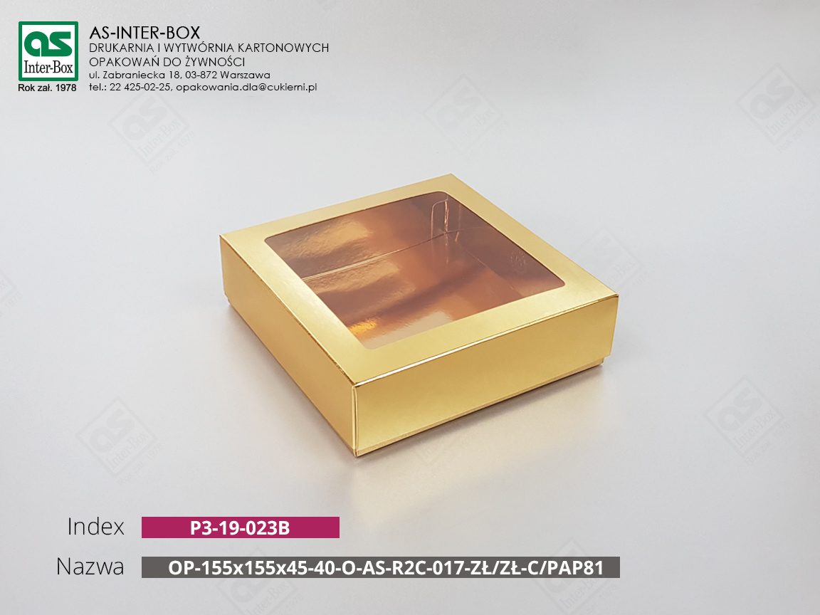 OP-155x155x45-40-O-AS-R2C-017-ZŁ/ZŁ-C/PAP81